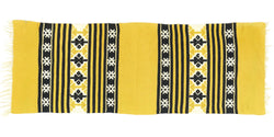 1 x 4 Vintage Yellow Greek Kilim Rug 78796