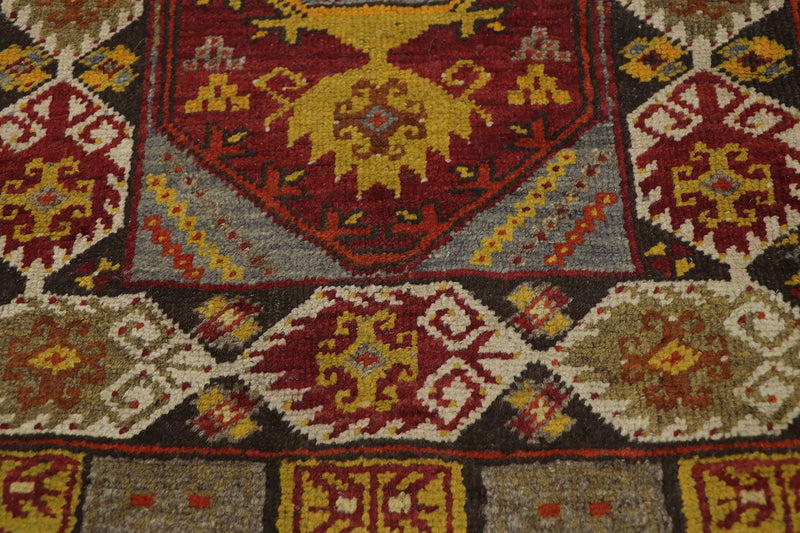 2 x 3 Antique Turkish Oushak Rug 21693