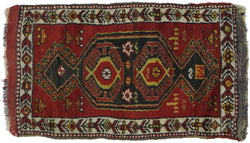 2 x 3 Antique Turkish Oushak Rug 21694