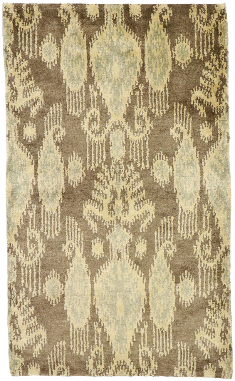 3 x 5 Transitional Ikat Rug 30238