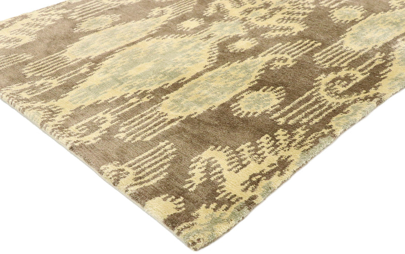 3 x 5 Transitional Ikat Rug 30238