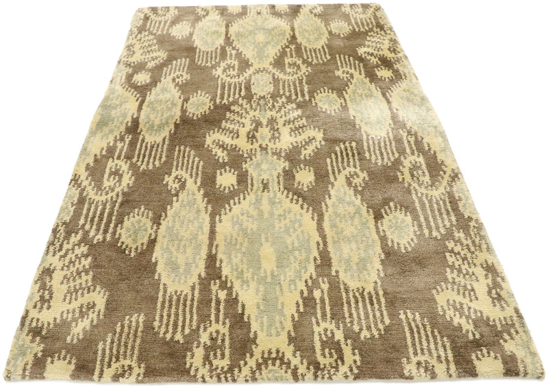 3 x 5 Transitional Ikat Rug 30238