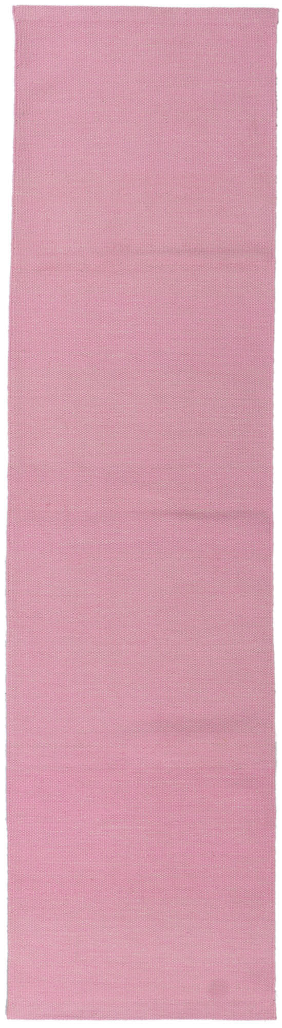 Solid Pink Kilim Rug