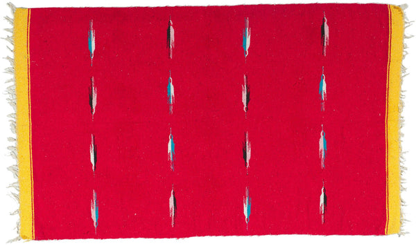 4 x 6 Vintage Mexican Blanket 78309