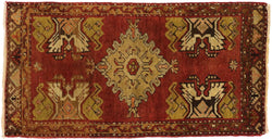 2 x 3 Vintage Turkish Yastik Rug 50792