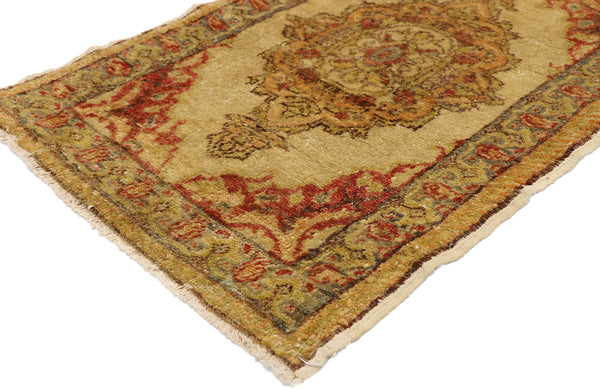 2 x 3 Vintage Turkish Yastik Rug 50795