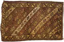 2 x 3 Vintage Turkish Yastik Rug 51180