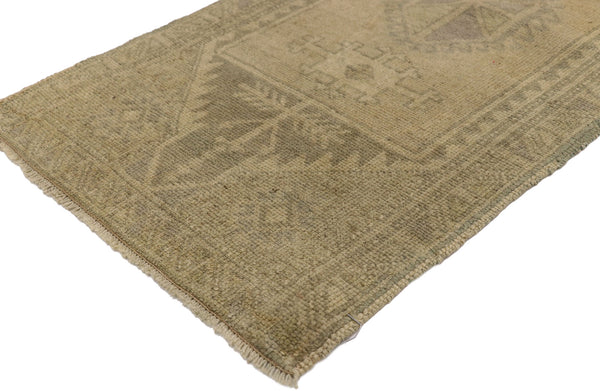 2 x 4 Vintage Turkish Yastik Rug 51248