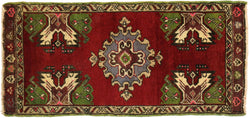 2 x 3 Vintage Turkish Yastik Rug 51470
