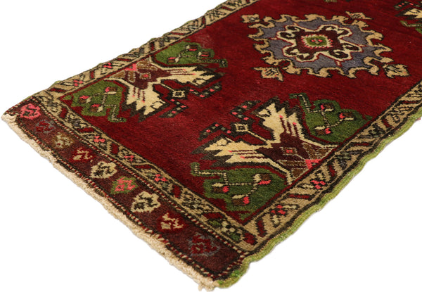 2 x 3 Vintage Turkish Yastik Rug 51470