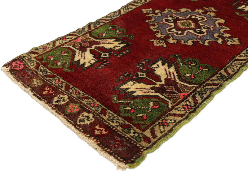 2 x 3 Vintage Turkish Yastik Rug 51470