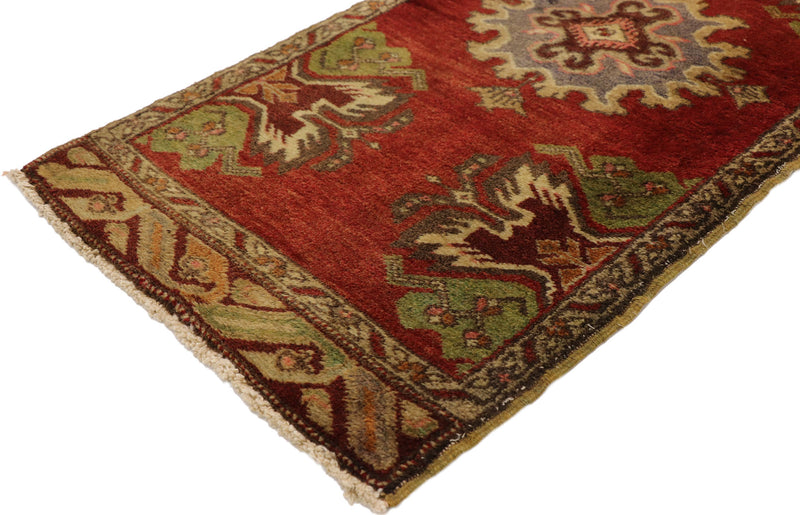 2 x 3 Vintage Turkish Yastik Rug 51471