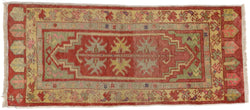 2 x 3 Vintage Turkish Yastik Rug 51493