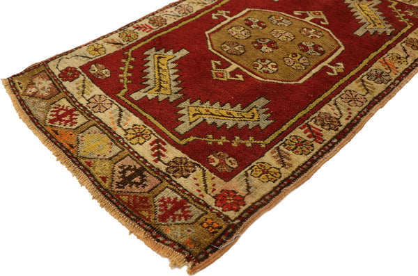 2 x 3 Vintage Turkish Yastik Rug 51502