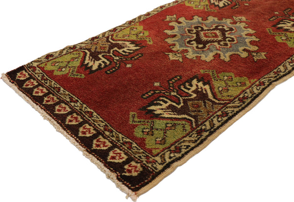 2 x 3 Vintage Turkish Yastik Rug 51508