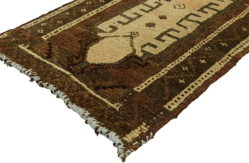 2 x 3 Vintage Turkish Yastik Rug 51824