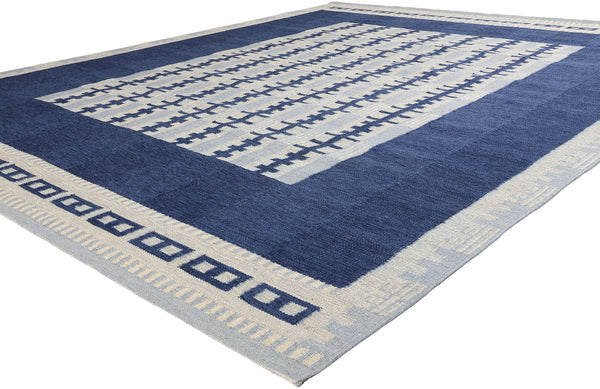 9'11" x 11'11" Swedish Inspired Kilim Rug