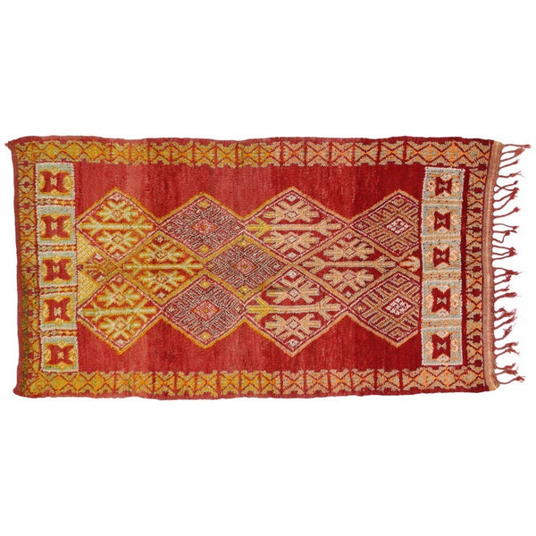 6 x 10 Vintage Moroccan Rug