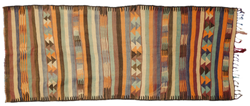 5 x 12 Vintage Moroccan Kilim