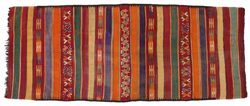 7 x 16 Vintage Moroccan Kilim