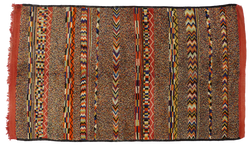 5 x 9 Vintage Moroccan Rug