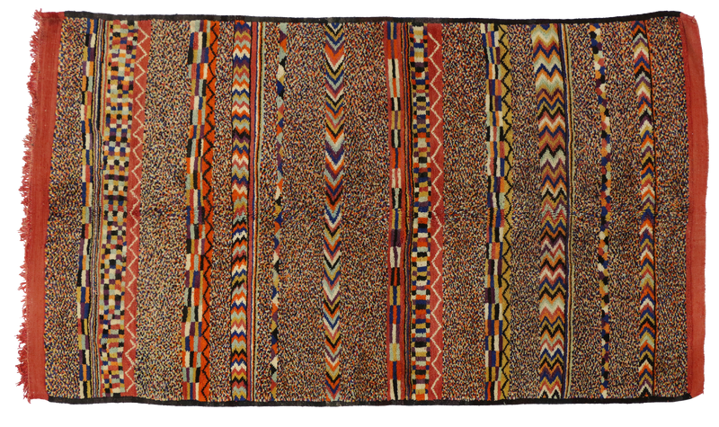 5 x 9 Vintage Moroccan Rug