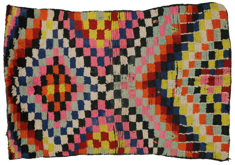3'3" x 5' Vintage Moroccan Rug
