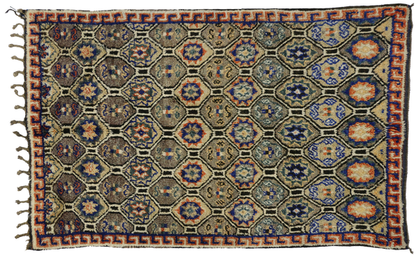 5' x 7'9" Vintage Moroccan Rug