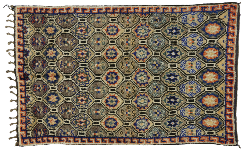 5' x 7'9" Vintage Moroccan Rug