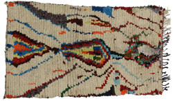 5 x 8 Vintage Moroccan Azilal Rug