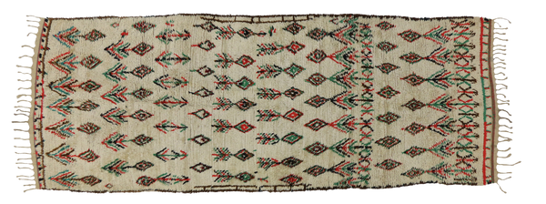 4 x 11 Vintage Moroccan Rug