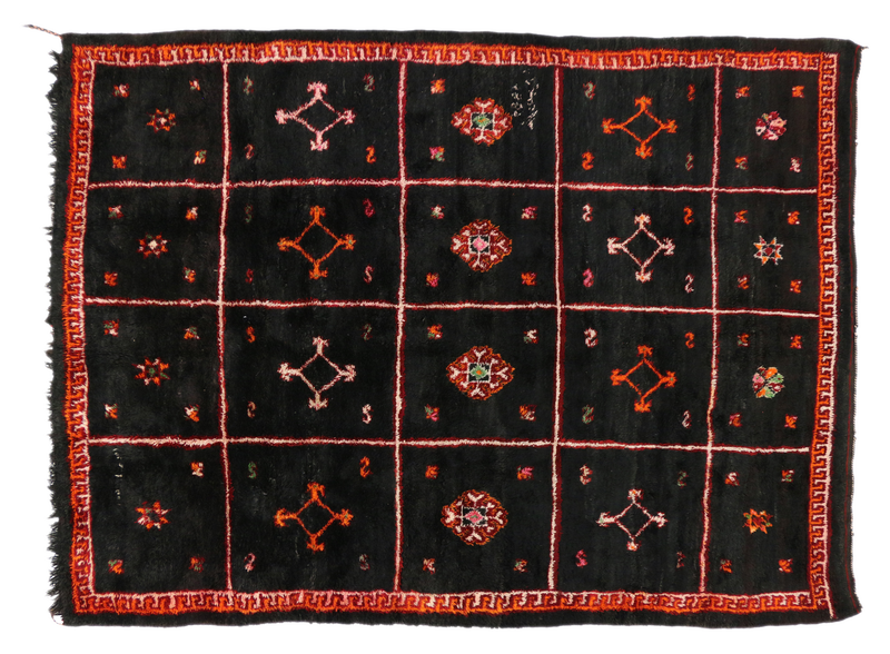 9 x 12 Vintage Moroccan Rug