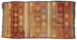 7 x 13 Vintage Moroccan Kilim