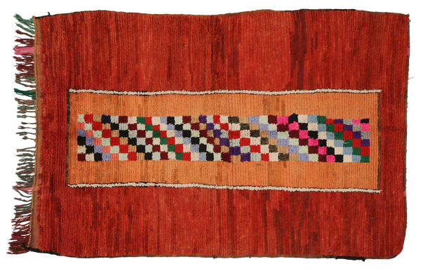 4'1" x 6' Vintage Moroccan Rug