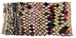 4'10" x 9'2" Vintage Moroccan Rug