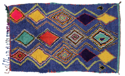 5 x 7 Vintage Moroccan Rug