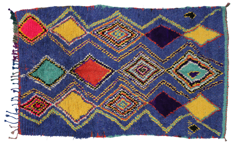 5 x 7 Vintage Moroccan Rug