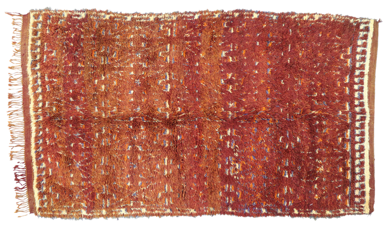 6' x 10' Vintage Moroccan Rug