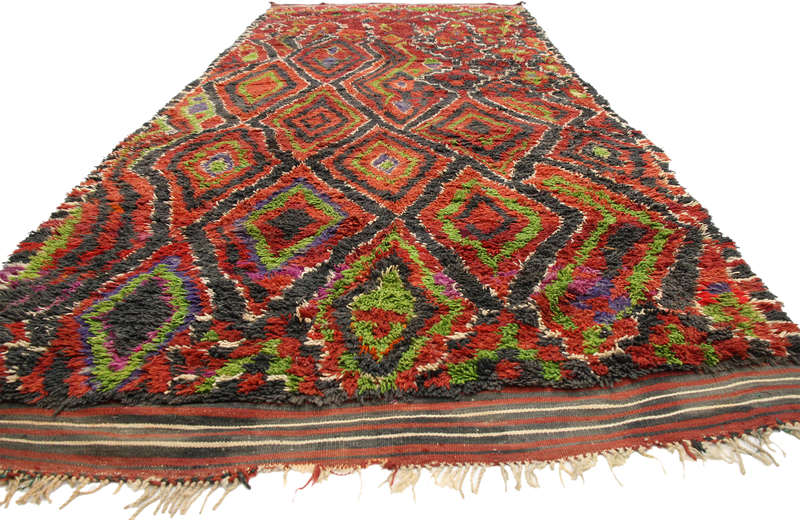 6' x 14'5" Vintage Moroccan Rug