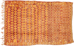 6'10" x 10'4" Vintage Moroccan Rug