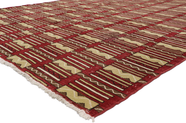 7 x 11 Zeki Muren Vintage Sivas Rug 52602