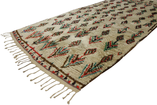 4 x 11 Vintage Moroccan Rug