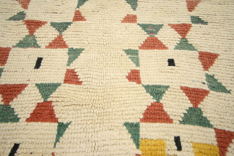 5 x 7 Vintage Moroccan Azilal Rug