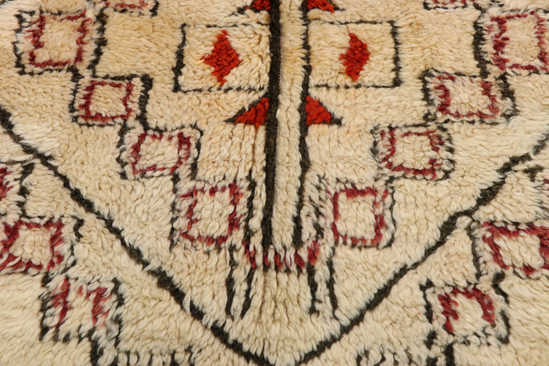 7 x 11 Vintage Moroccan Rug