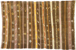 7'2" x 11" Vintage Kilim Rug