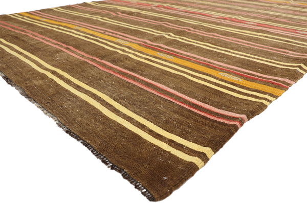 7'6" x 13'3" Vintage Kilim Rug