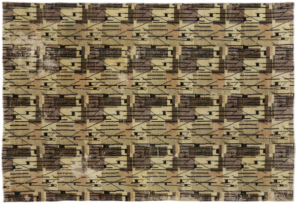 7'1" X 10'5" Zeki Muren Vintage Sivas Rug
