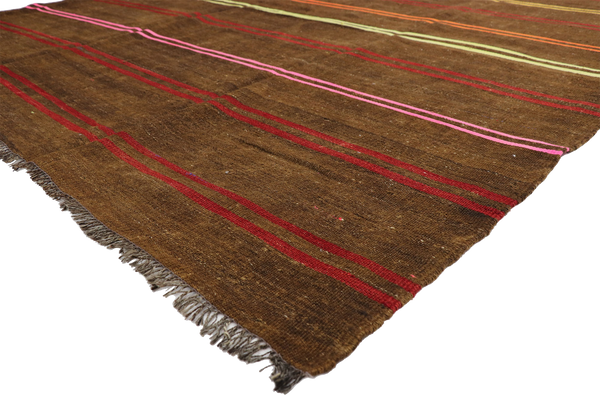 7'6" x 12'3" Vintage Kilim Rug