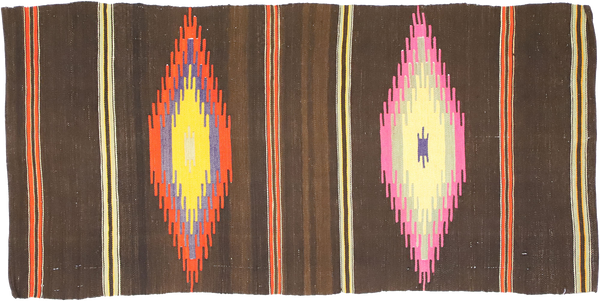 2'4" x 4'8" Vintage Kilim Rug