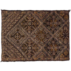 6'1" x 8'2" Vintage Moroccan Rug